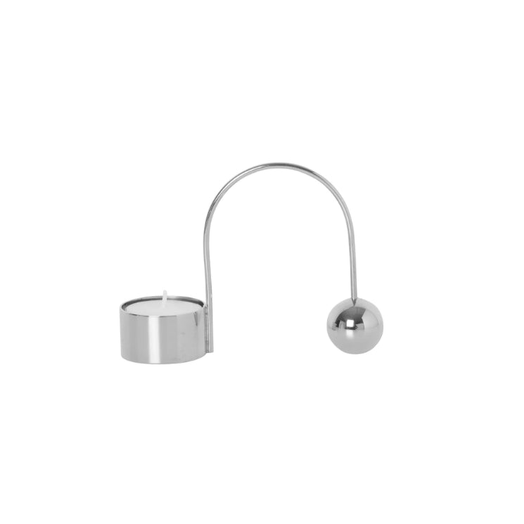 Balance Tealight Holder, Chrome