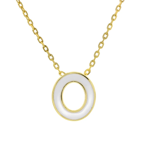 SMYKKE I SØLV BOKSTAV O