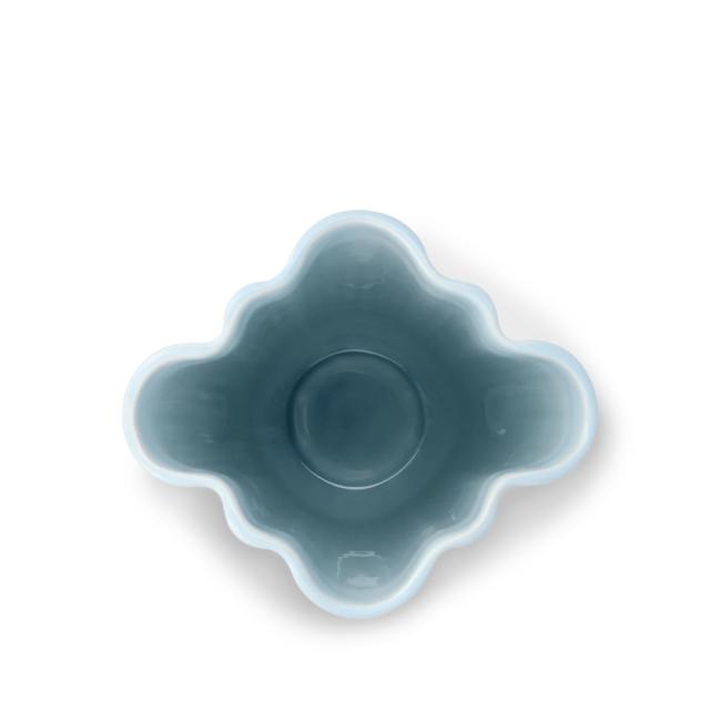 Kähler Hammershøi Unfold Vase Blå, H20,5