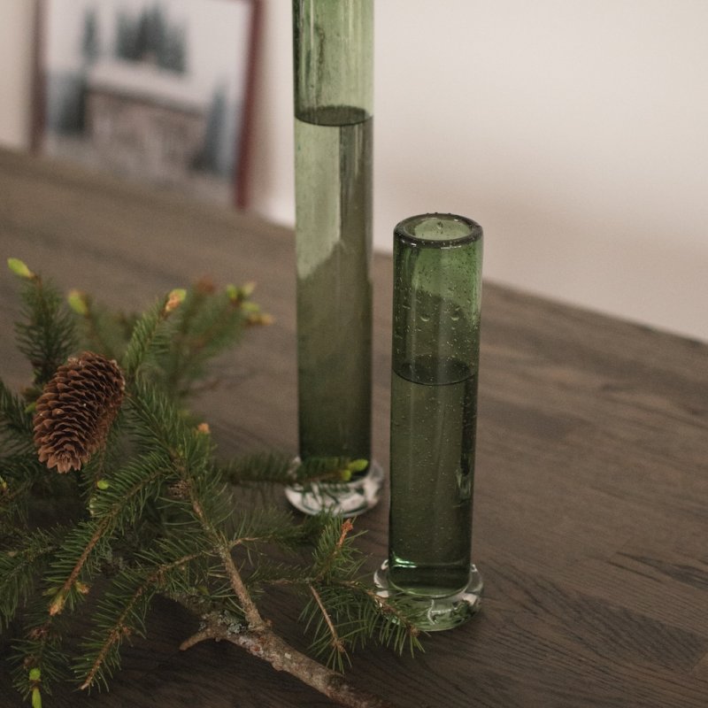 Tall Vase Small, Green