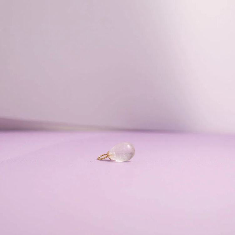 CRYSTAL CLEAR I FORGYLT SØLV