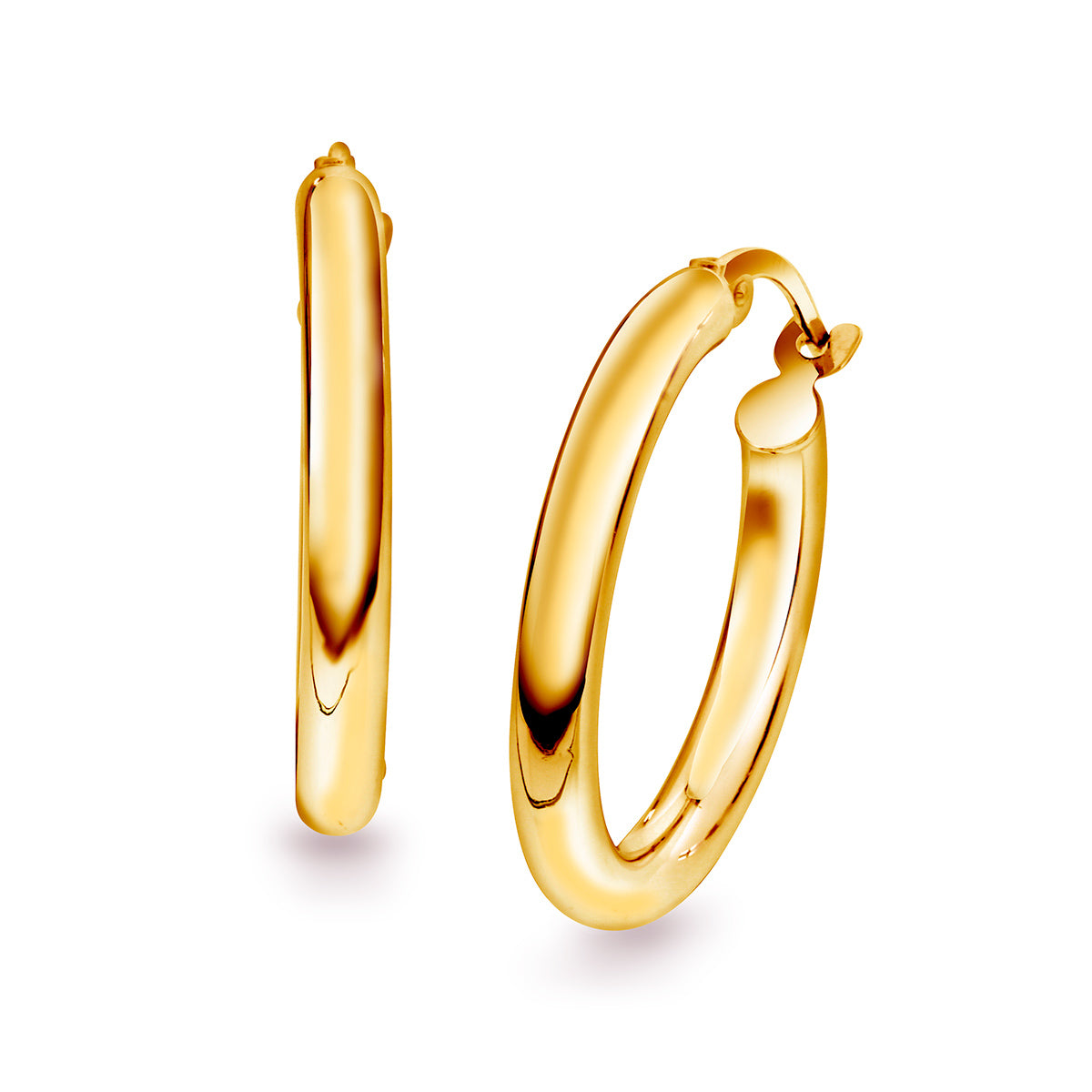 Kreoler rund 2.5 mm, diam. 15 mm, GG