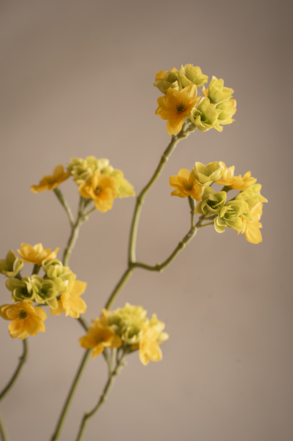 Blomsterkvist Gul, 80cm