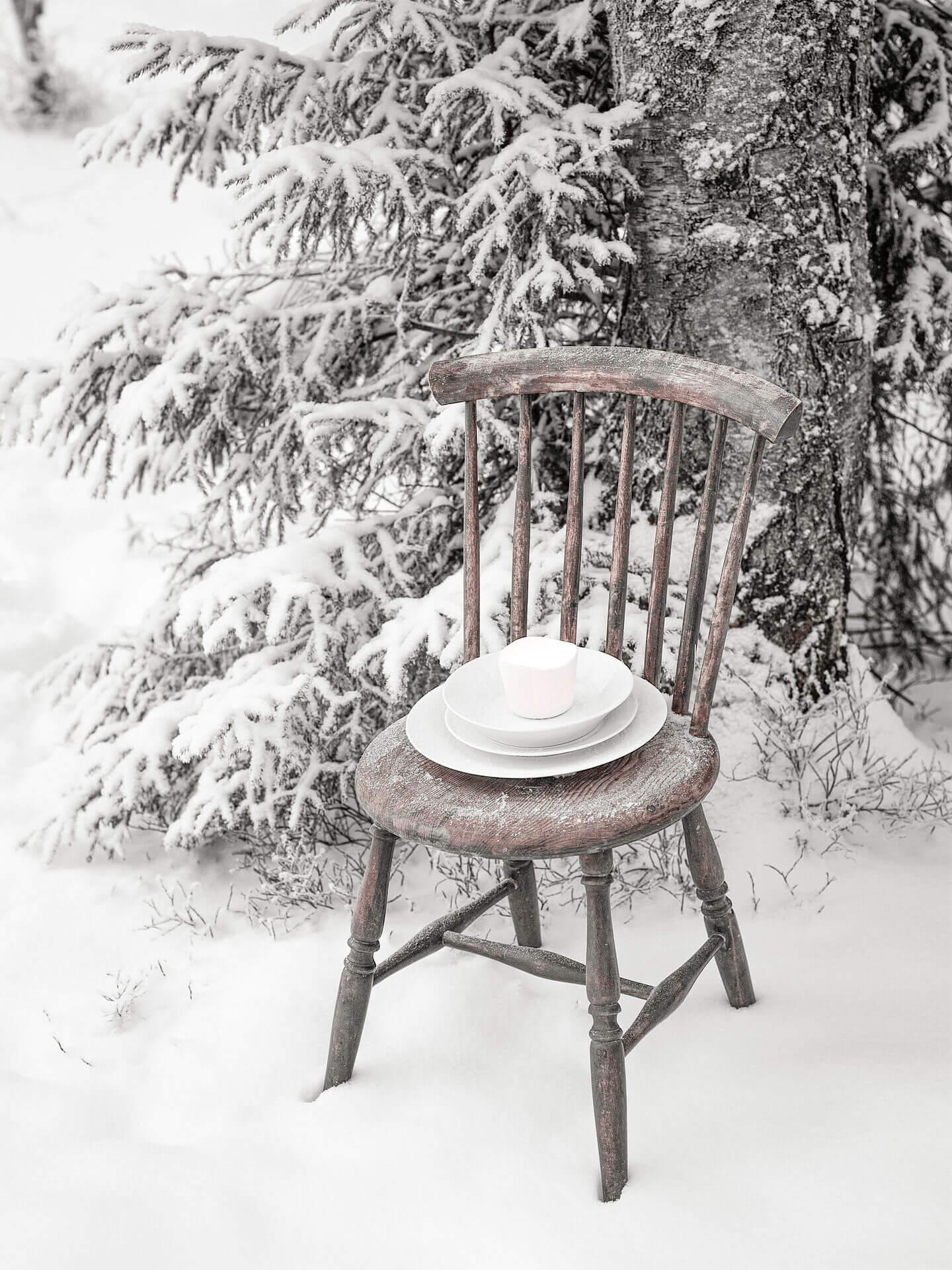 Whitewood tallerken, 28 cm