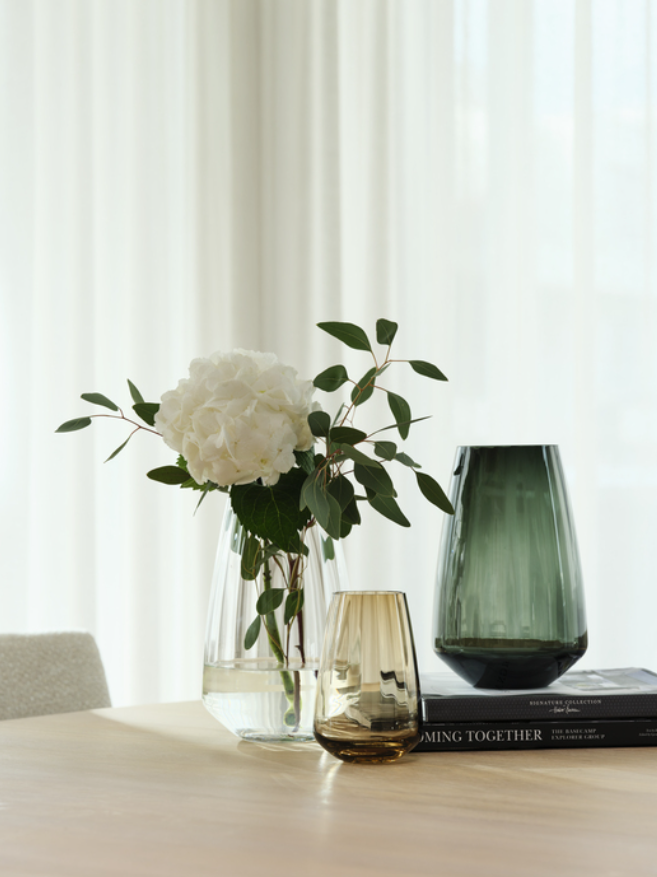 Optique Vase 27 cm, Koks