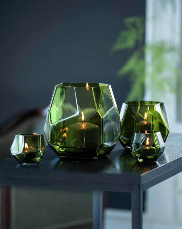 Iglo lykt 15 cm, oliven