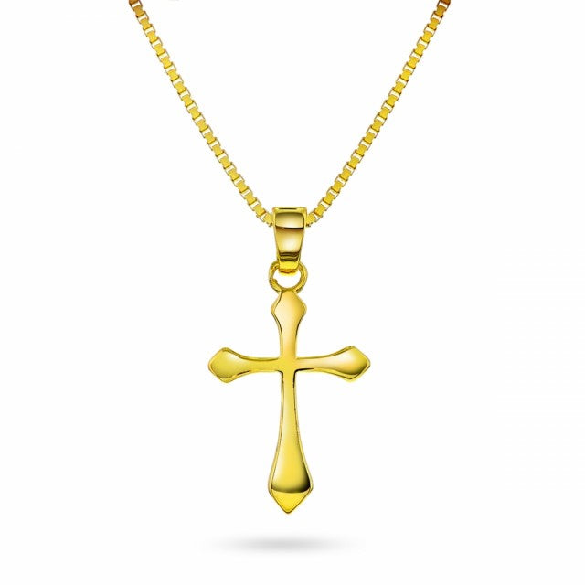 Smykke i forgylt sølv, Kors