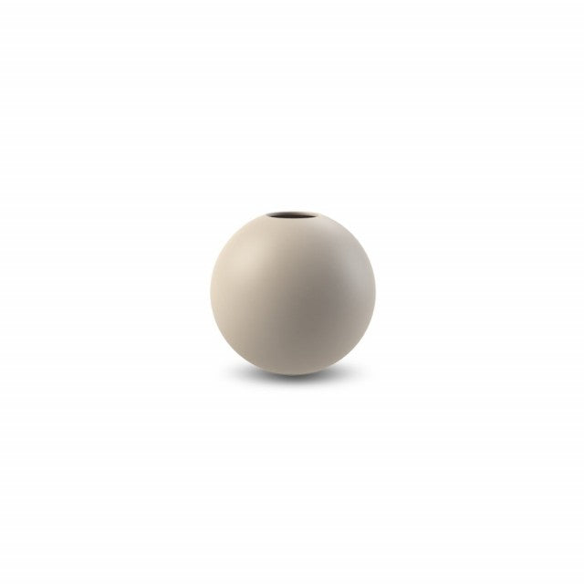 Ball Vase 8cm, Sand