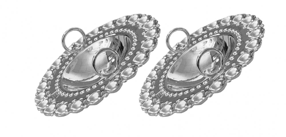 Fjordsylv Borrer med grønn stein, oksidert