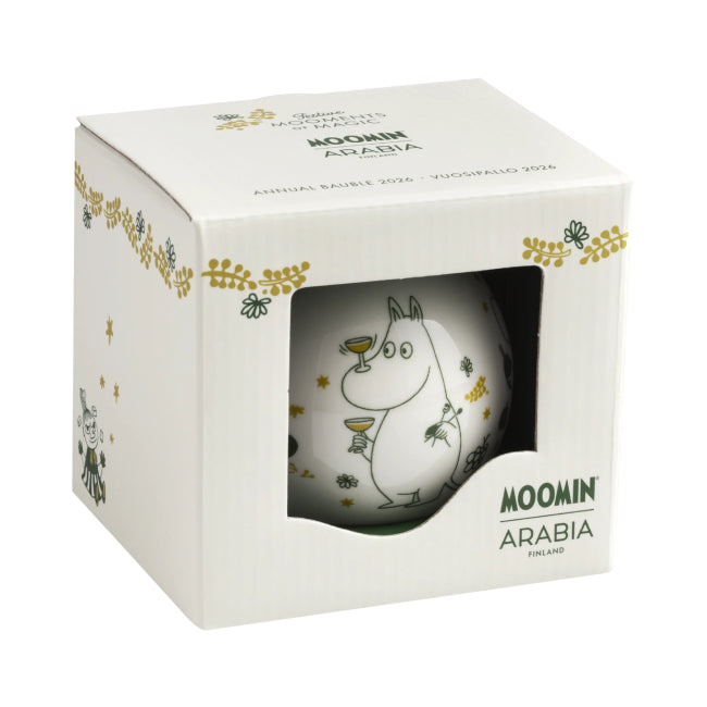 Mummi årets julekule 2026, 80mm