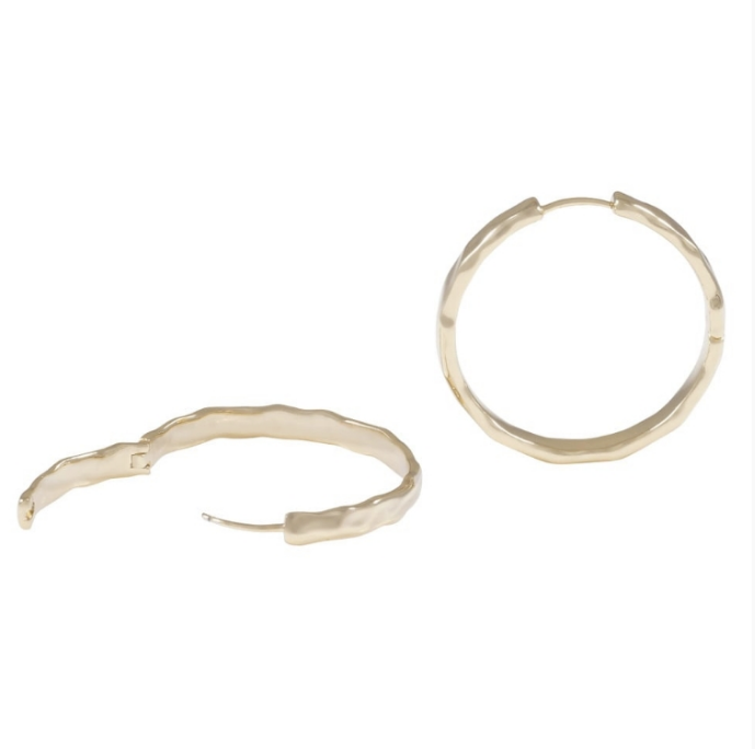 DOMINO FORGYLTE ØRERINGER, 30MM