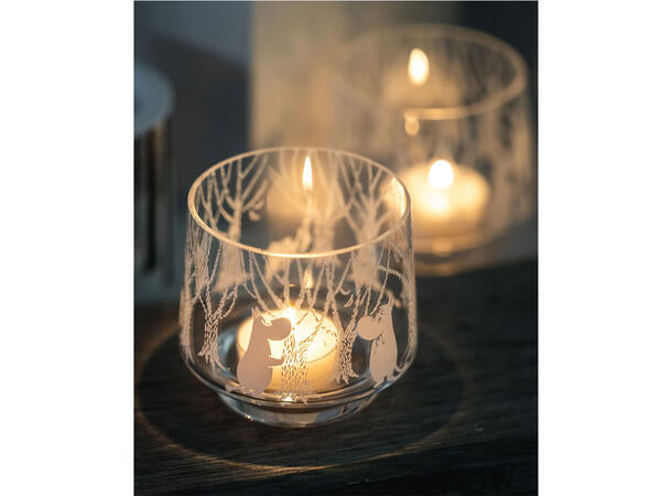 Mummi telysholder 9cm, I skogen