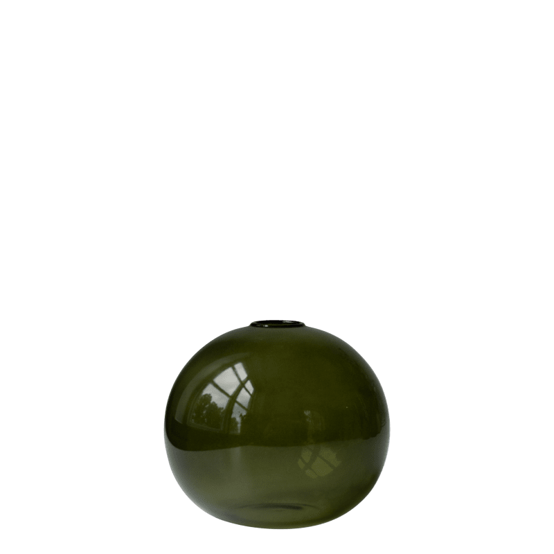 Ball Vase Ø10, Green