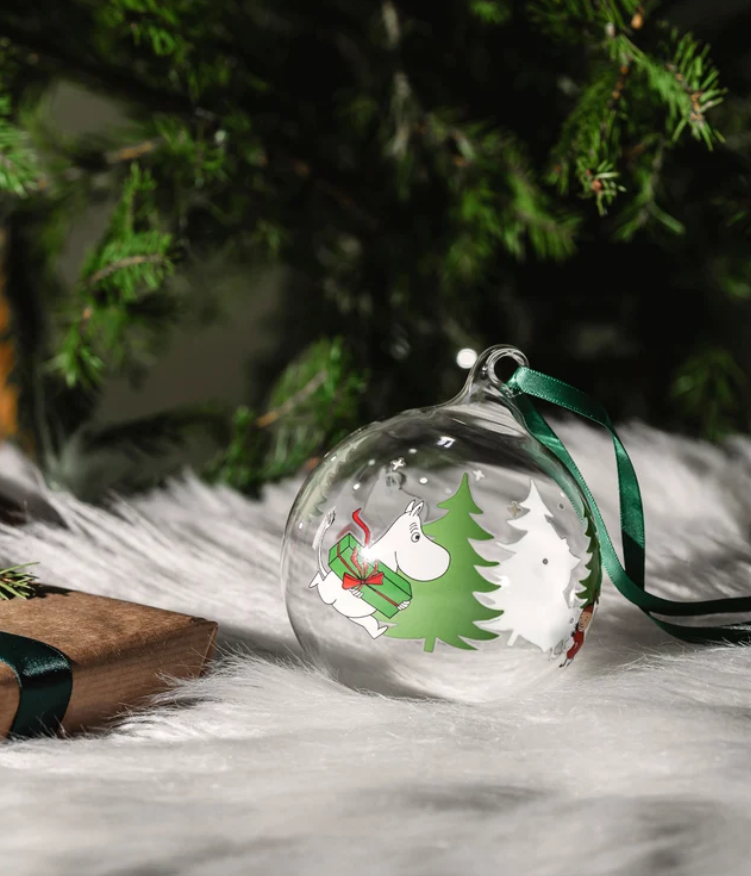 Mummi julekule 9cm, Gran