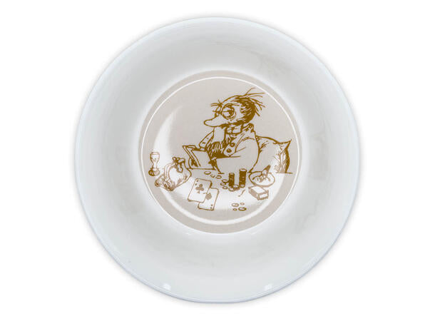 Flåklypa Flåklypa skål 14cm, Solan spiller poker