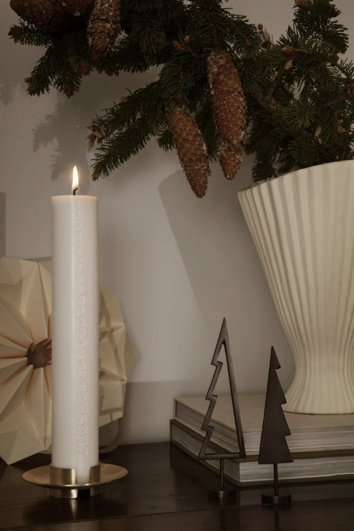 Block Kubbelysholder, Brass