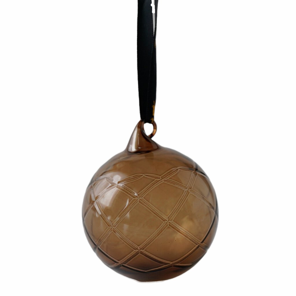 LUX dekorkule 8 cm, Topaz