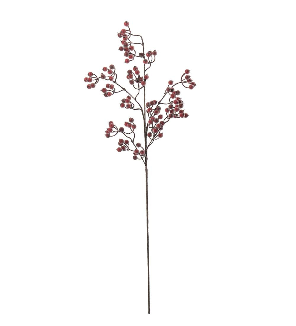 Bærkvist med is rød, 90 cm