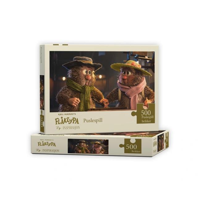 Flåklypa puslespill «Ludvig og Lisa», 500 brikker