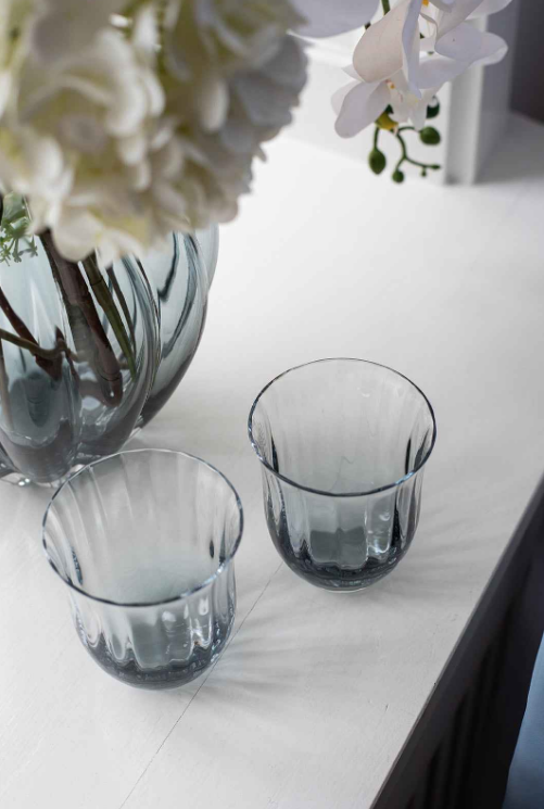 Lina Vannglass, Blå