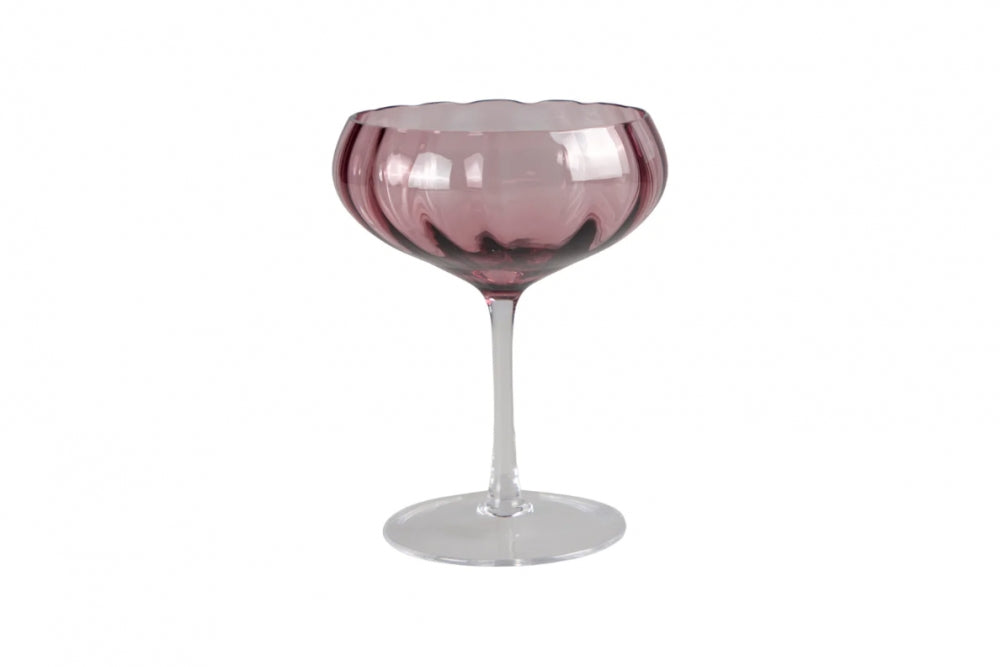 Meadow Cocktail glass, Plum