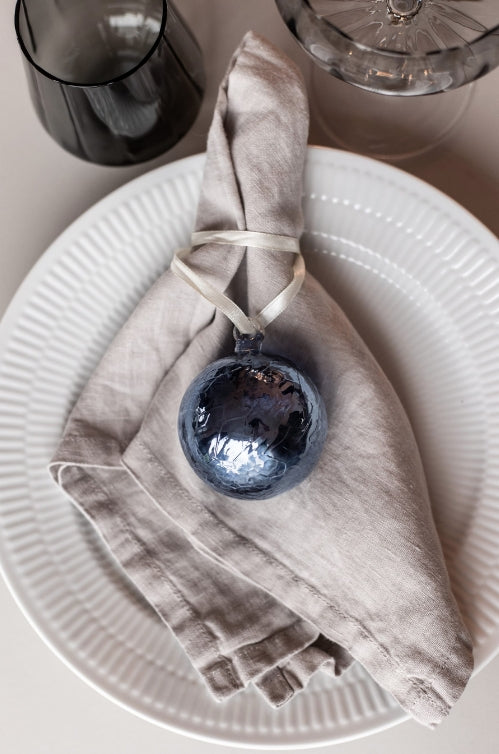 Glass Decoration, Midnight Blue