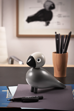 Ernst sangfugl H15.5, Grå