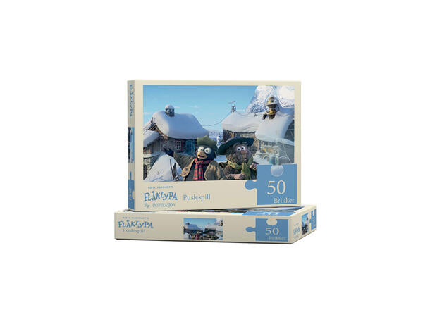 Flåklypa Flåklypa puslespill «Huset», 50 brikker