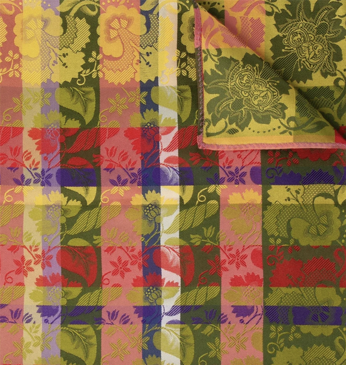 ESTELLE SILKESKJERF, 70X70CM