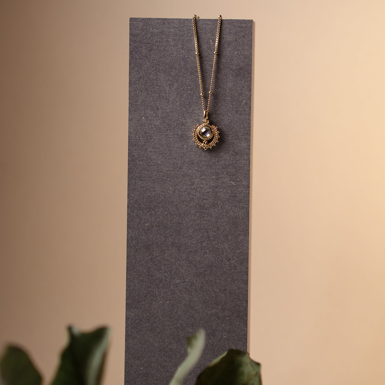 Føniks smykke i sølv med hvit zirkonia