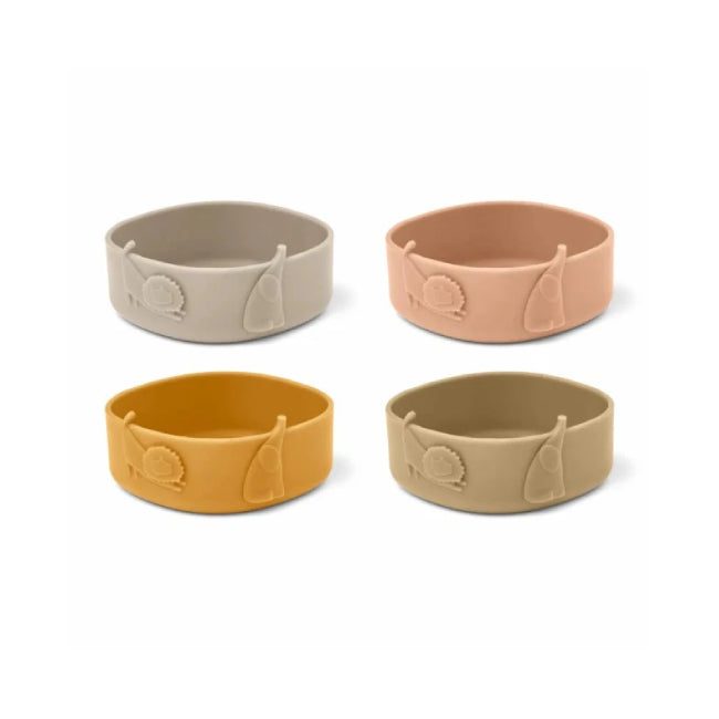 Emily Skåler 4pk, Tuscany Rose Multi Mix