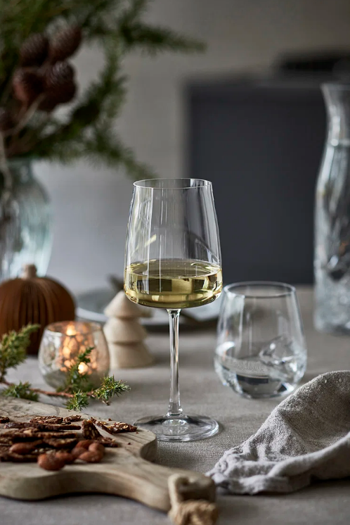 KRYSTAL ZERO HVITVINSGLASS 43 CL, 4 STK