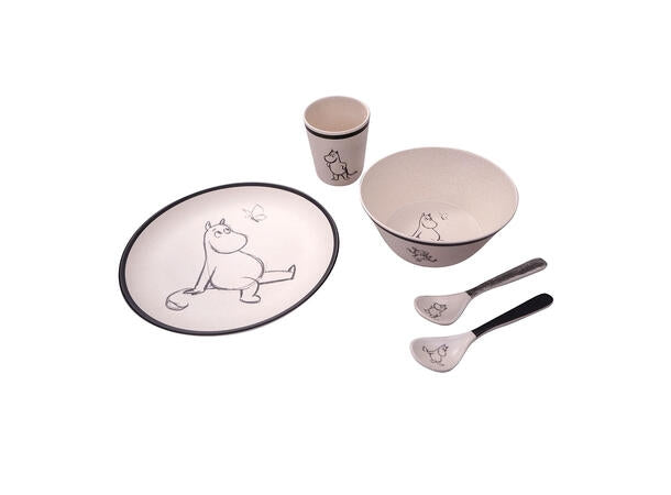 Barbo Toys MUMMI SERVISE I MELAMIN, 5 DELER