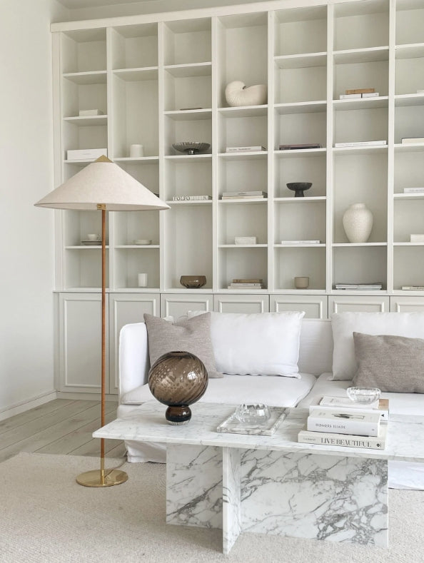 Meadow Swirl Vase Medium, Topaz