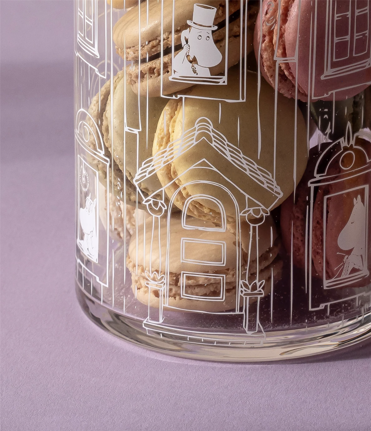 Mummi Glasskrukke med lokk, Mummihuset