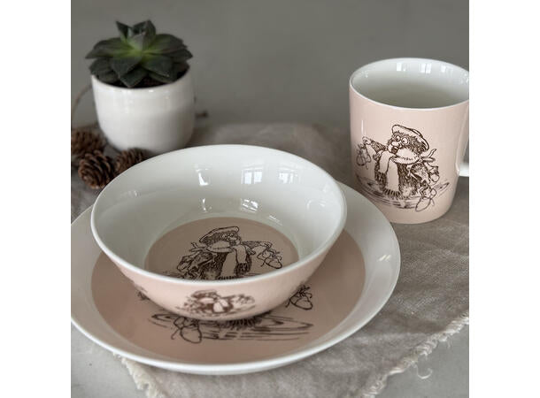 Flåklypa Flåklypa asjett 20cm, Ludvig i Åsgårdstrand