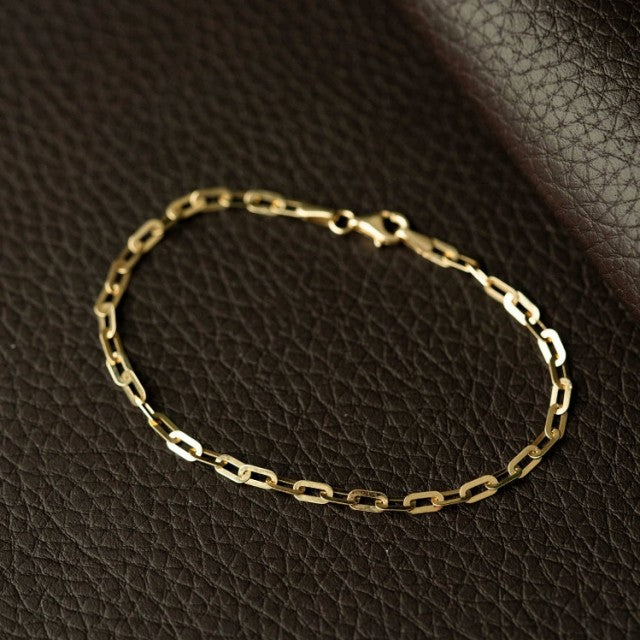 Armbånd i gull, 16,5 cm