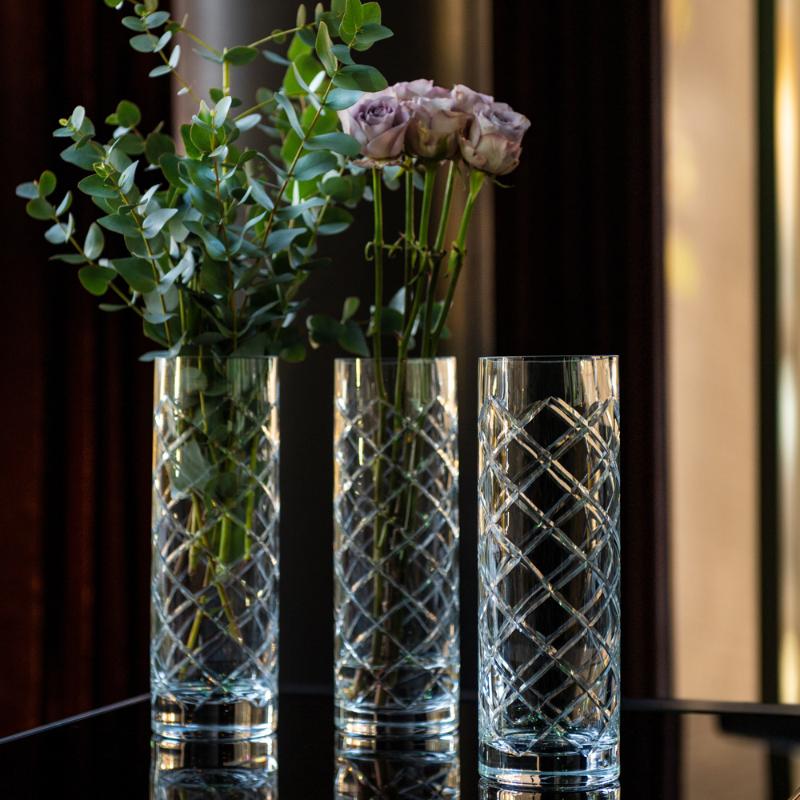Skyline Lux clear vase, 30 cm