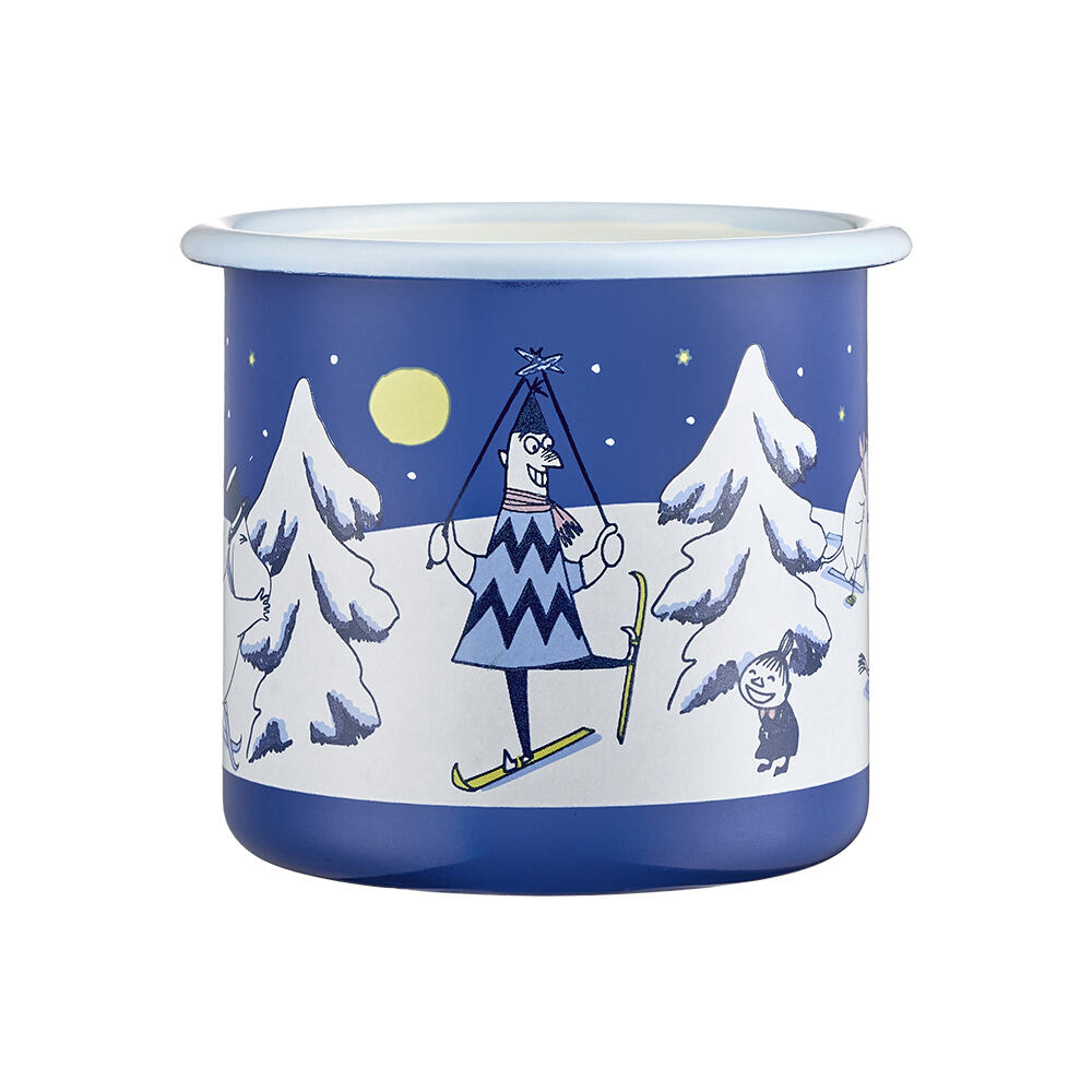 MUMMI EMALJEKOPP 3,7DL, STJERNEKLAR NATT