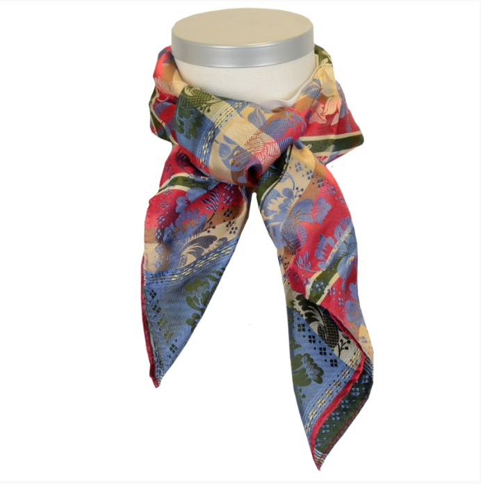 GABRIELLA SILKESKJERF, 70X70CM