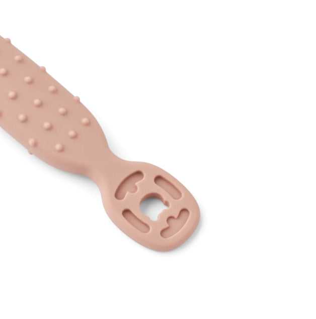 Caelia Baby Lær å spise selv skje 4pk, Pale Tuscany