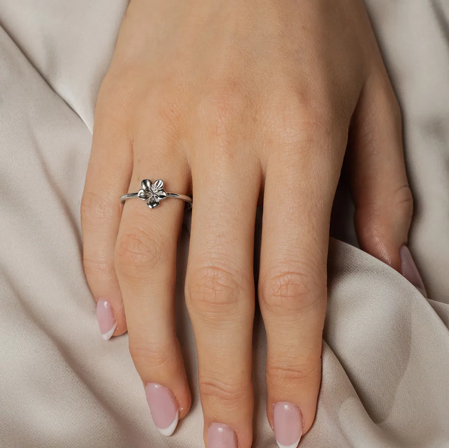 BLOSSOM RING I SØLV