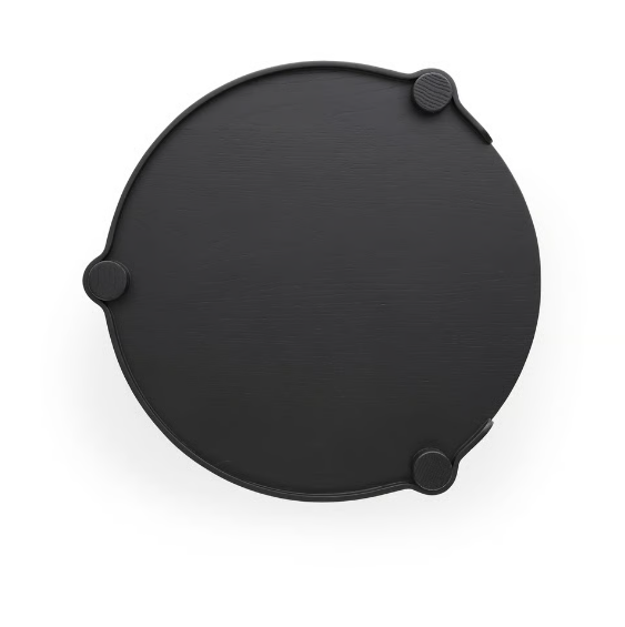 Woody Bord Ø45cm, Sort