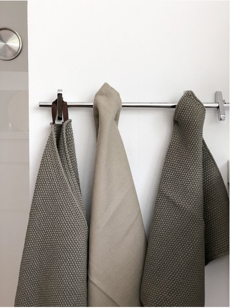 STRIKKET KJØKKENHÅNDKLE, WALDORF