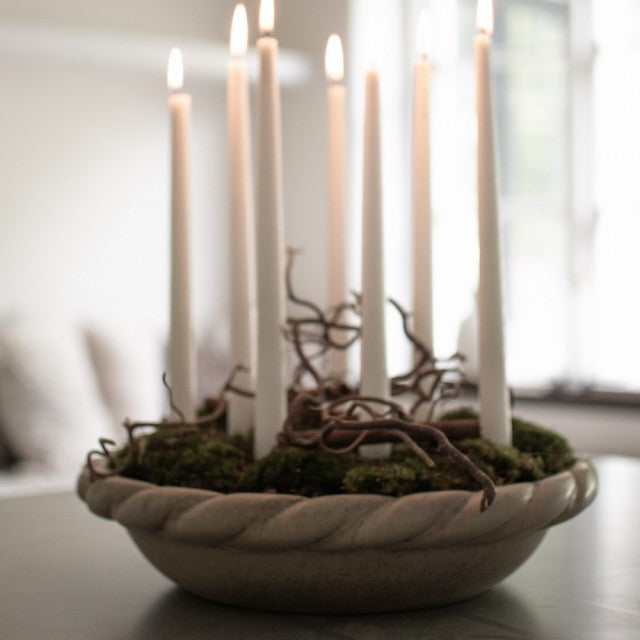 Twine Plate Ø40cm, Beige