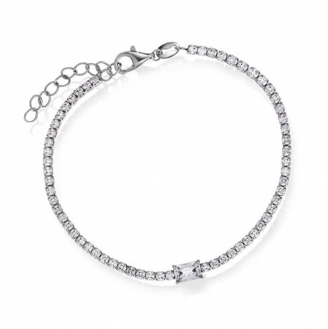 Roma armbånd i sølv med zirkonia