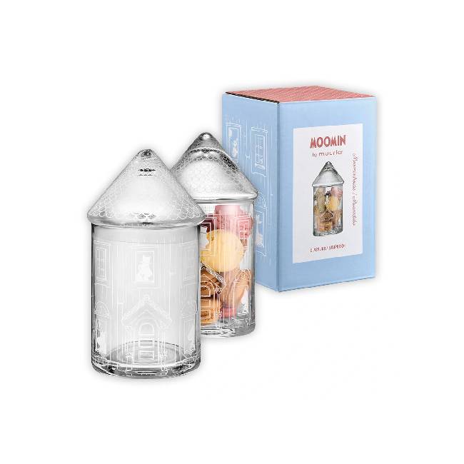 Mummi Glasskrukke med lokk, Mummihuset