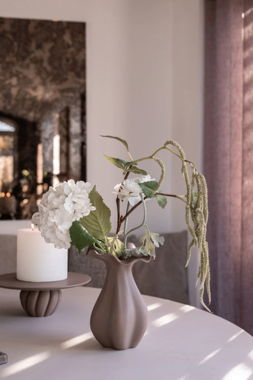 Nellie Vase Large, Brown