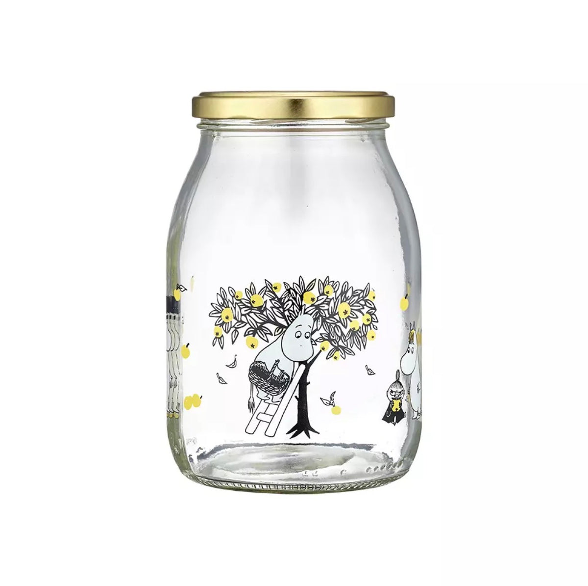 MUMMI GLASSKRUKKE + KLISTREMERKER, 1L
