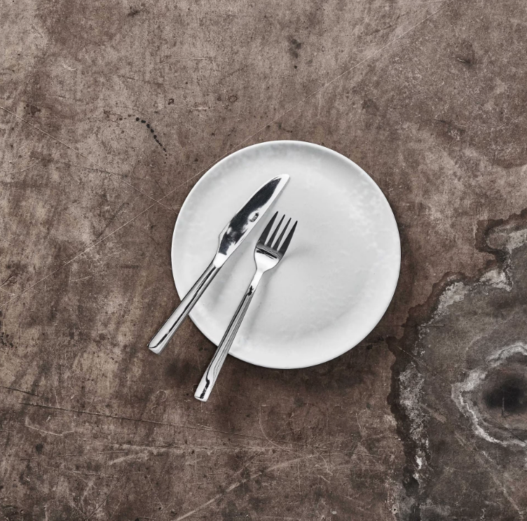 Raw Frokosttallerken Arctic White, 23cm